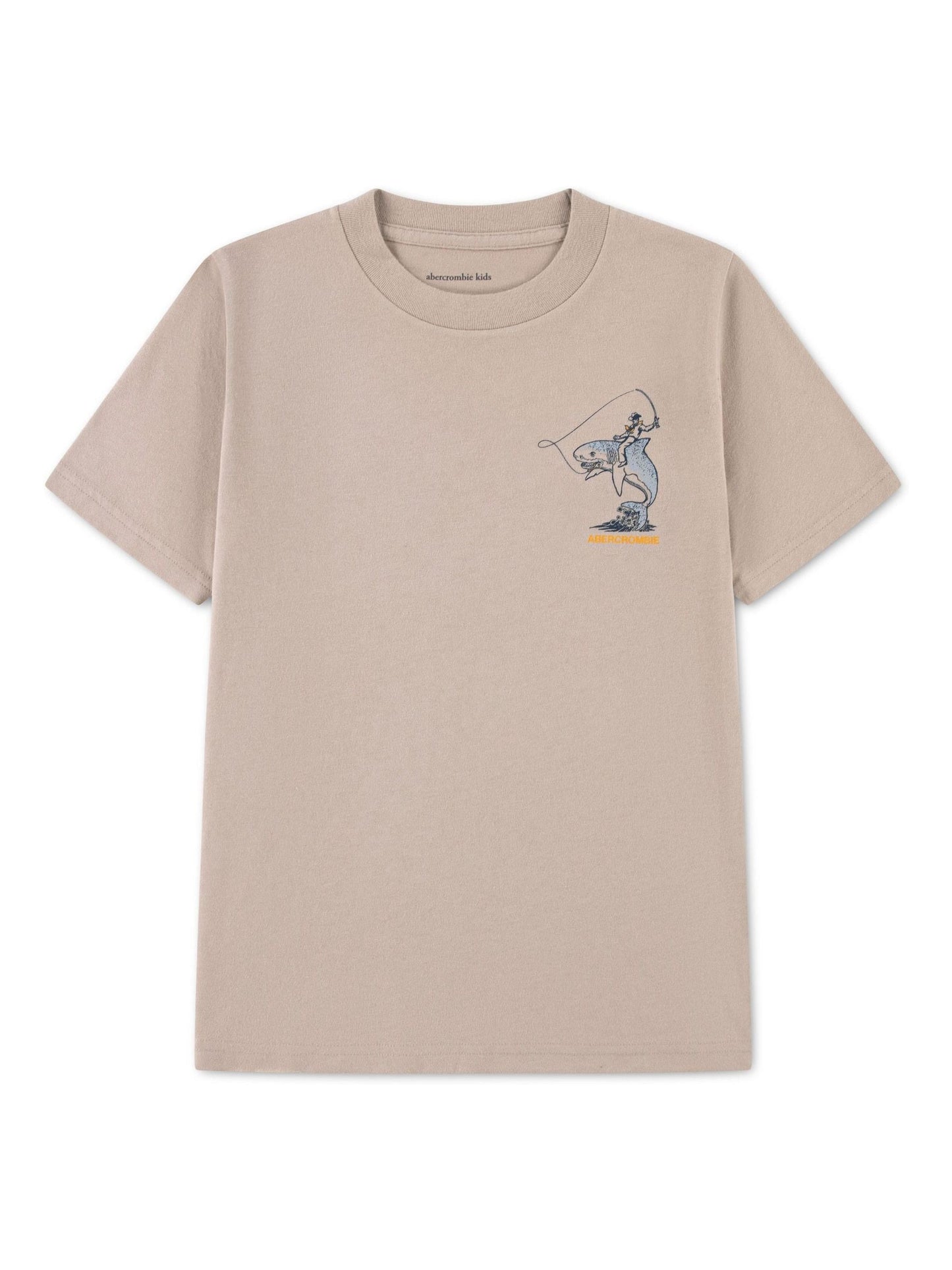 Dsiney Kidz - Abercrombie & Fitch Cream Cowboy On Shark T-Shirt image 2