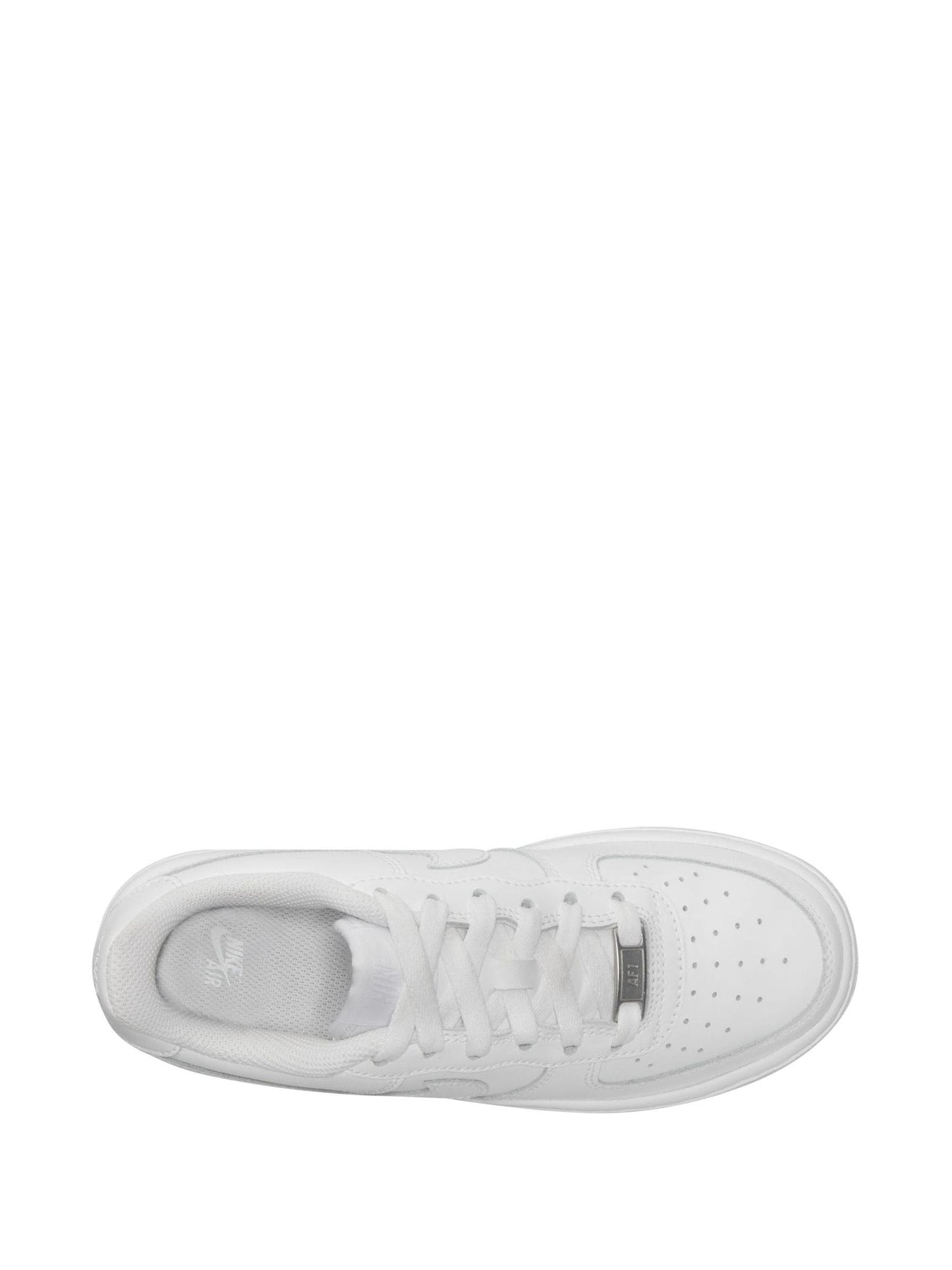 Nike White Youth Air Force 1 Trainers image 5