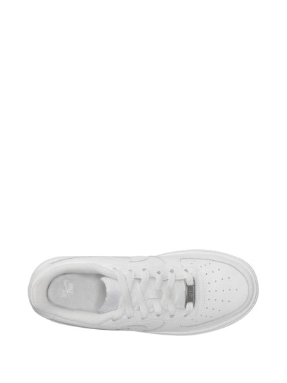 Nike White Youth Air Force 1 Trainers image 5