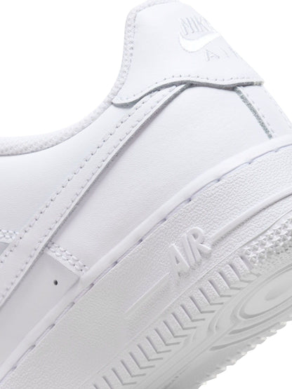 Nike White Youth Air Force 1 Trainers image 8