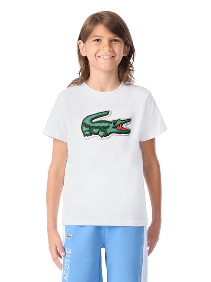 Dsiney Kidz - Lacoste White Puff T-Shirt image 1