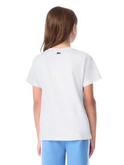 Dsiney Kidz - Lacoste White Puff T-Shirt image 2