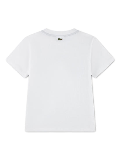 Dsiney Kidz - Lacoste White Puff T-Shirt image 6