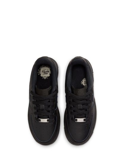 Nike Black Youth Air Force 1 Trainers image 12