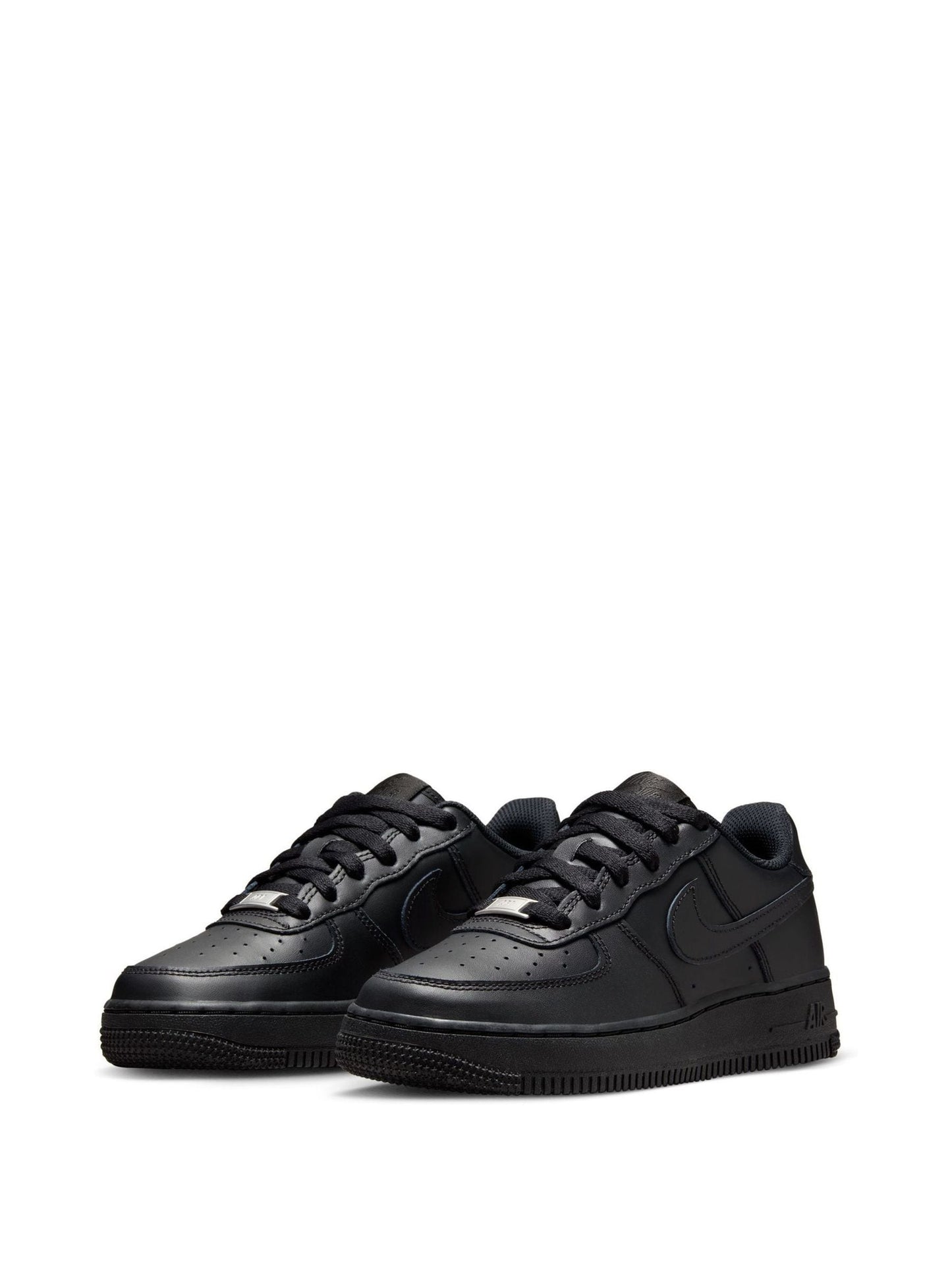 Nike Black Youth Air Force 1 Trainers image 5