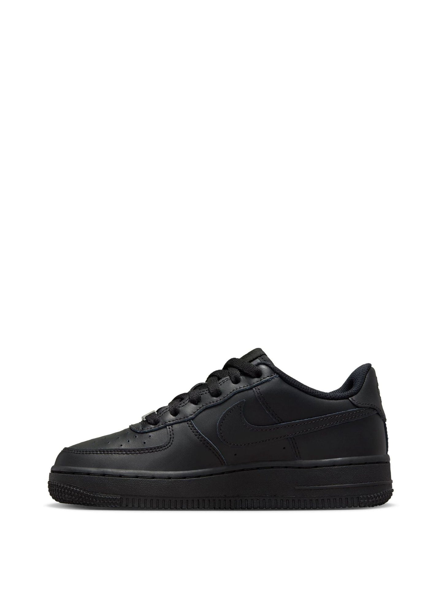 Nike Black Youth Air Force 1 Trainers image 7