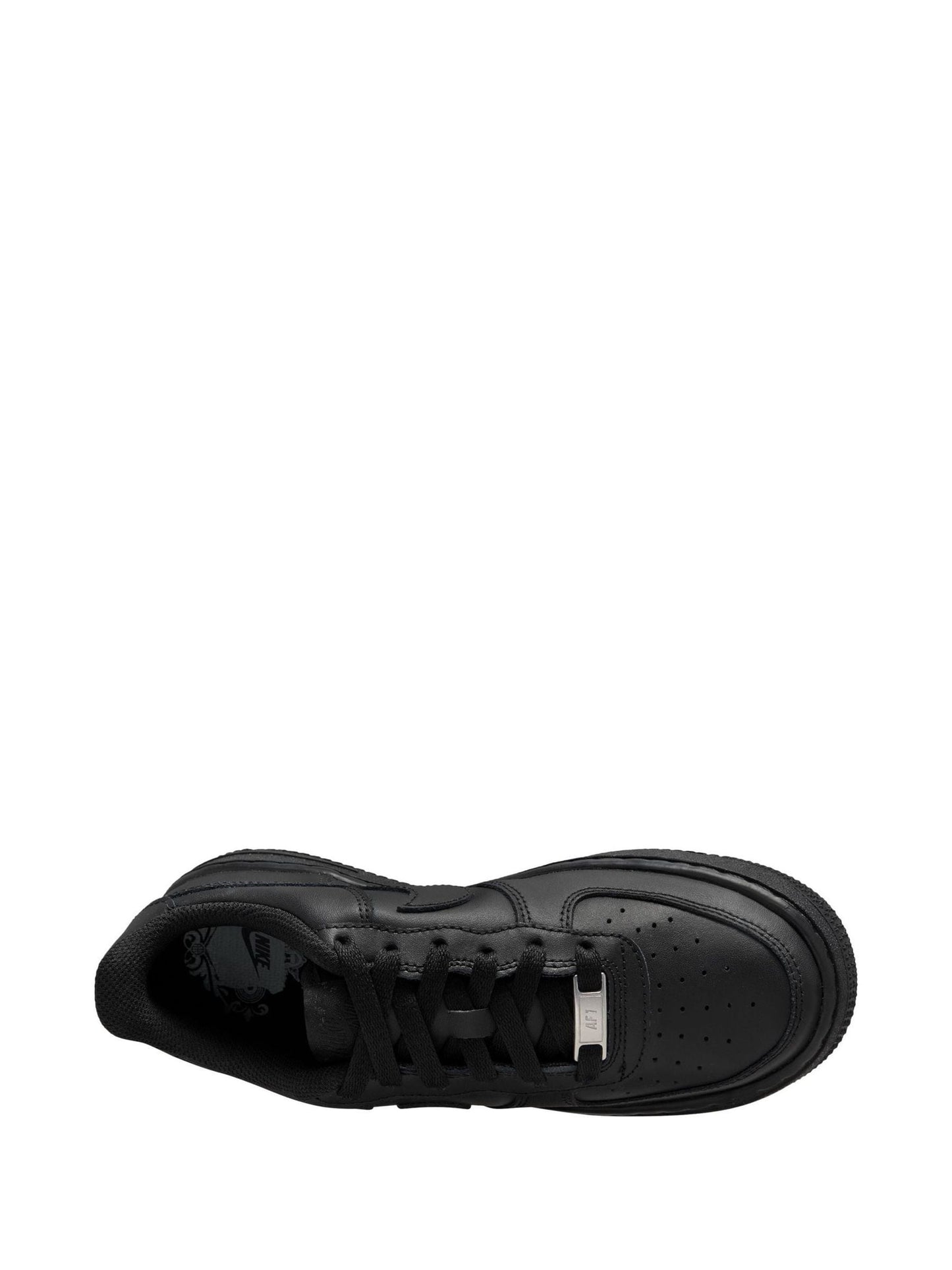 Nike Black Youth Air Force 1 Trainers image 8