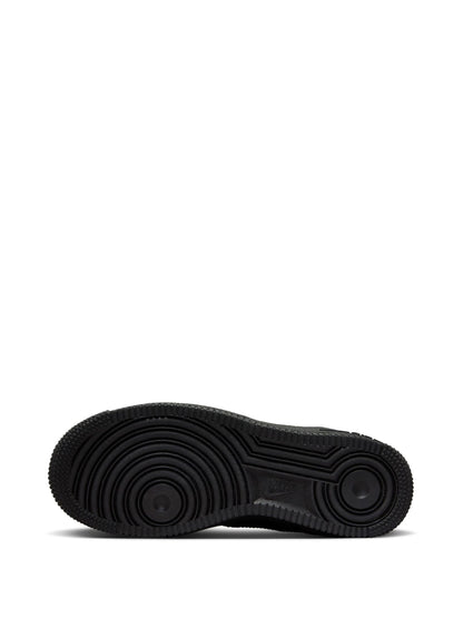 Nike Black Youth Air Force 1 Trainers image 9