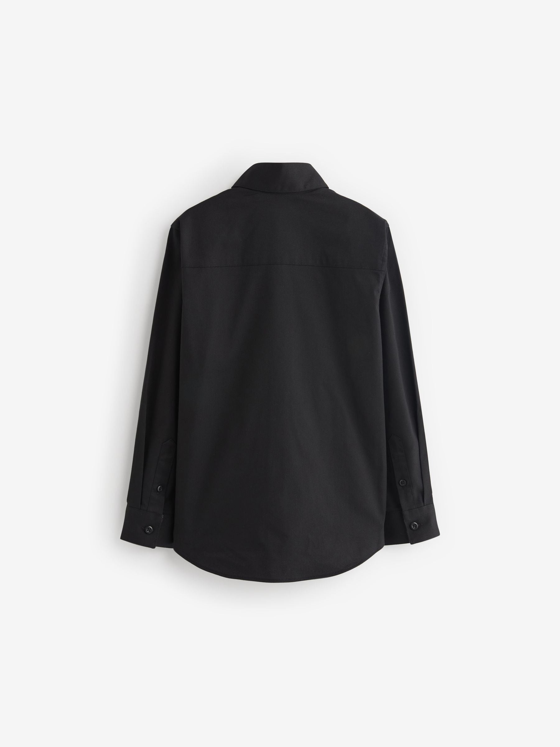 Dsiney Kidz - Black Long Sleeves Smart Trimmed Shirt (3-16yrs) image 2