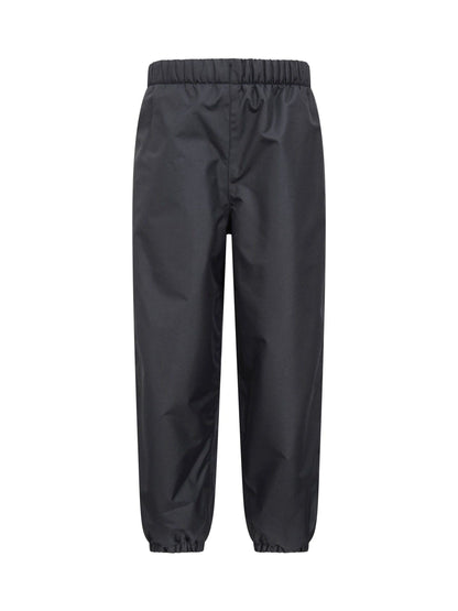 Mountain Warehouse Black Ripstop Waterproof Fleece Lined Trousers - image 1