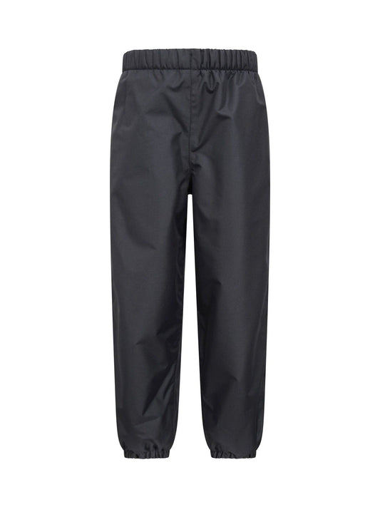 Mountain Warehouse Black Ripstop Waterproof Fleece Lined Trousers - image 1
