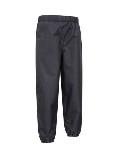 Mountain Warehouse Black Ripstop Waterproof Fleece Lined Trousers - image 2