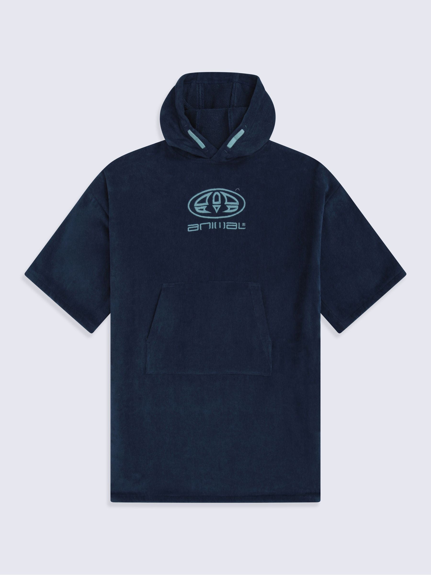 Animal Blue Gill Kids Towelling Poncho image 1