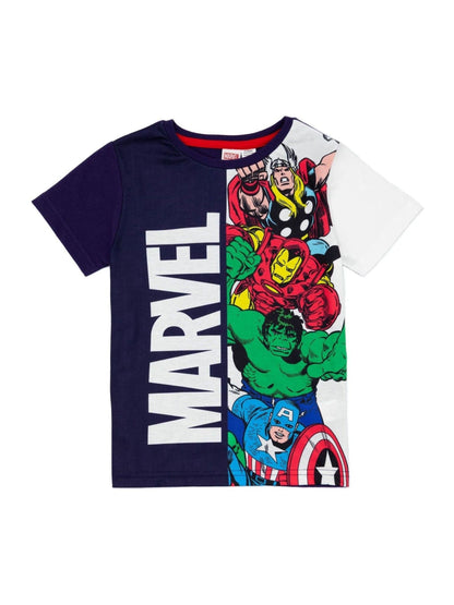 Dsiney Kidz - Vanilla Underground Blue Marvel Boys Short 100% Cotton Pyjamas image 2