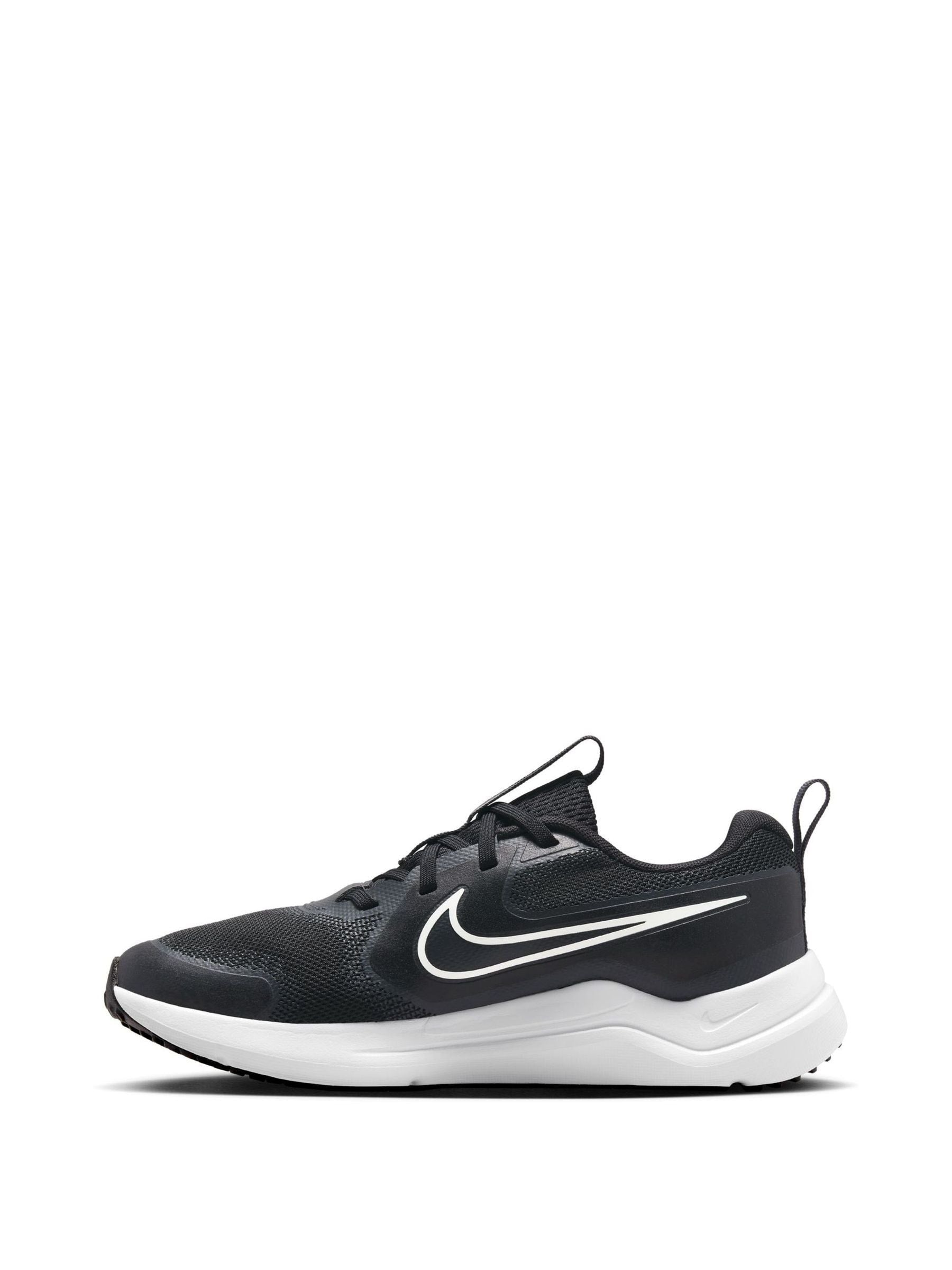 Nike Black/White Youth Cosmic Running Trainers image 4