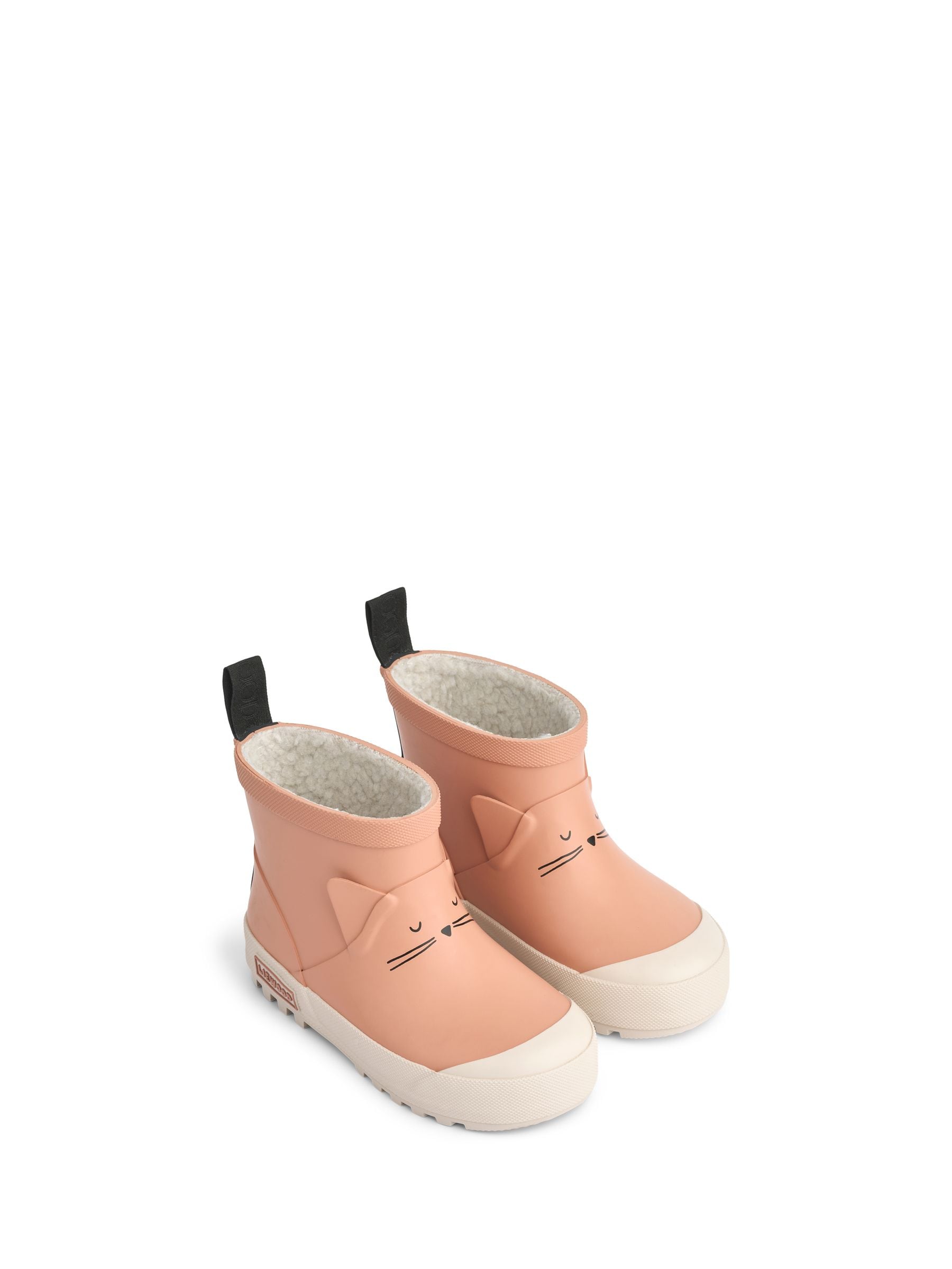 Liewood Pink Jesse Cat Thermo Rainboot image 2