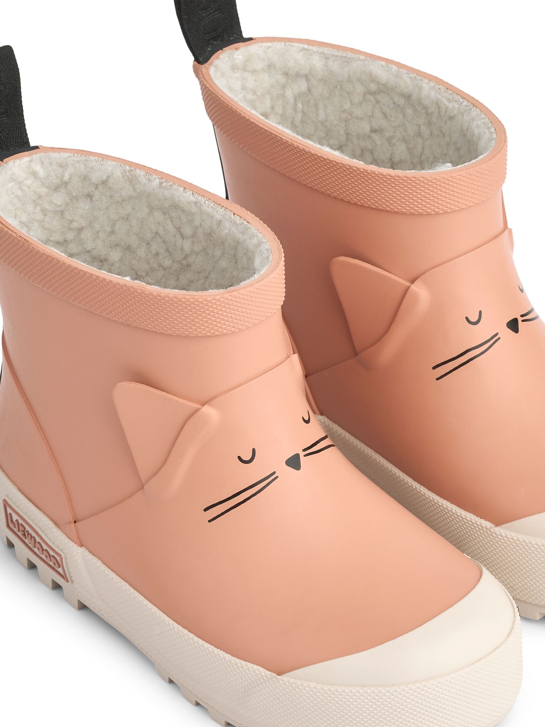 Liewood Pink Jesse Cat Thermo Rainboot image 5