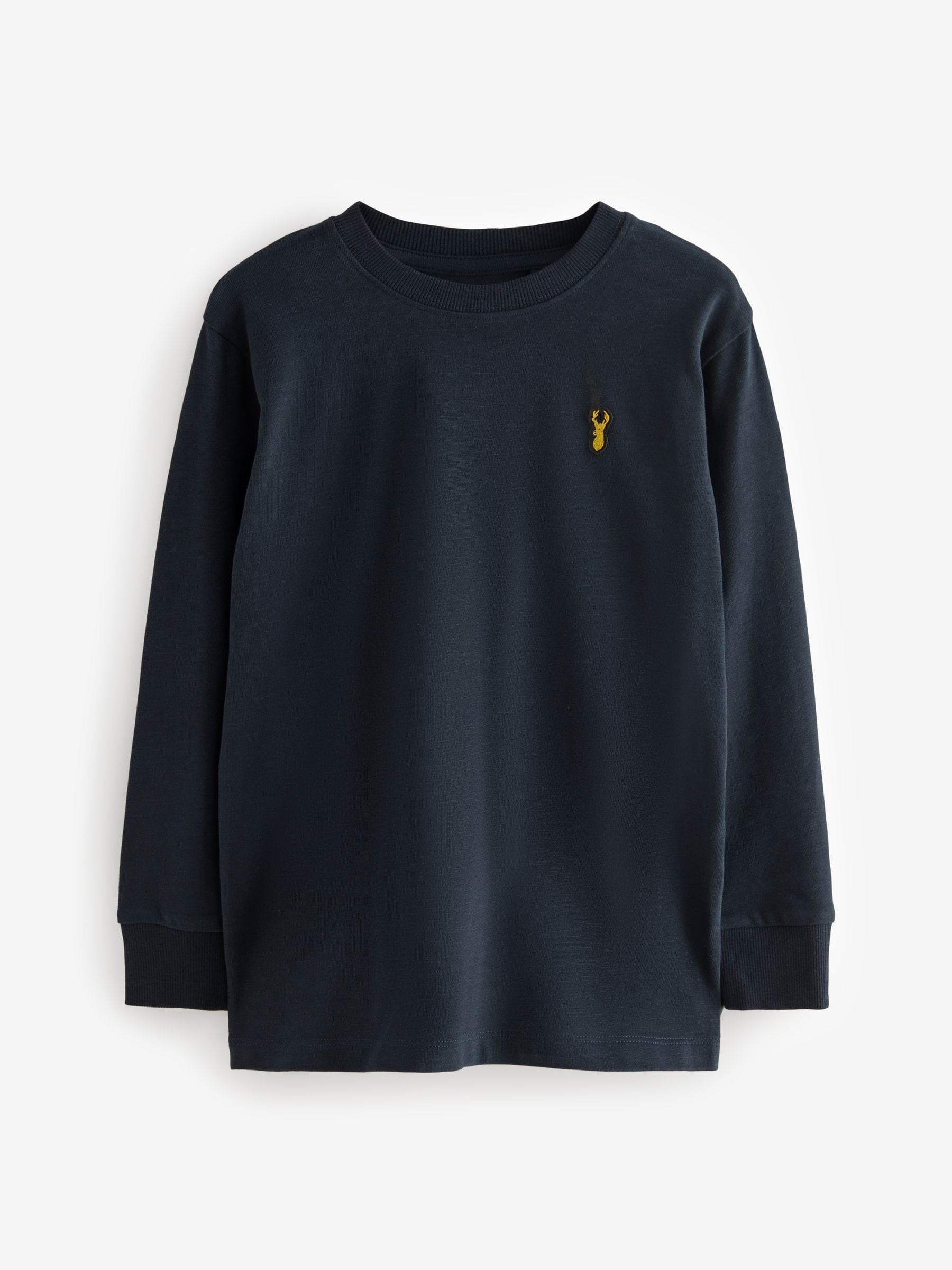 Dsiney Kidz - Blue Stag Logo Long Sleeve Cosy T-Shirts 4 Pack (3-16yrs) image 5