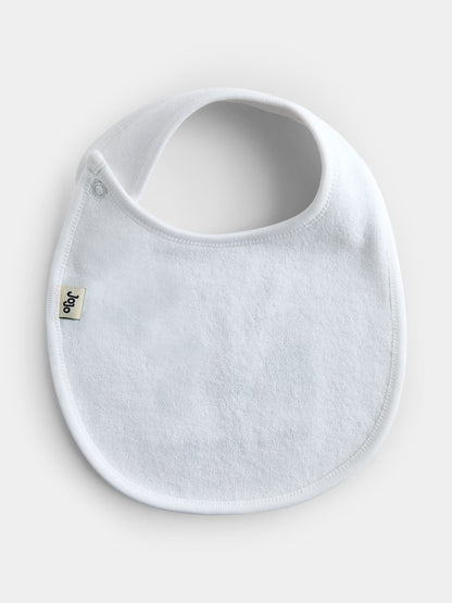 JoJo Maman Bébé Grey Little Snow Bear 2-Pack Bibs - image 4