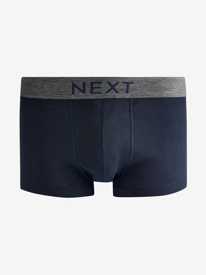 Dsiney Kidz - Grey/Navy 4 pack Hipster 100% Cotton Boxers image 2