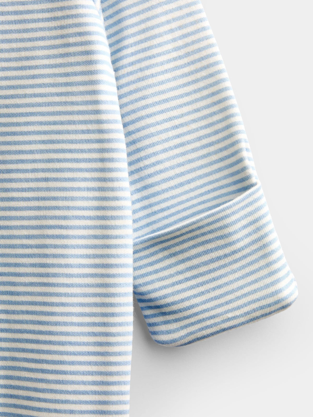 JoJo Maman Bébé Blue Peter Rabbit London Striped Footed Sleepsuit - image 4