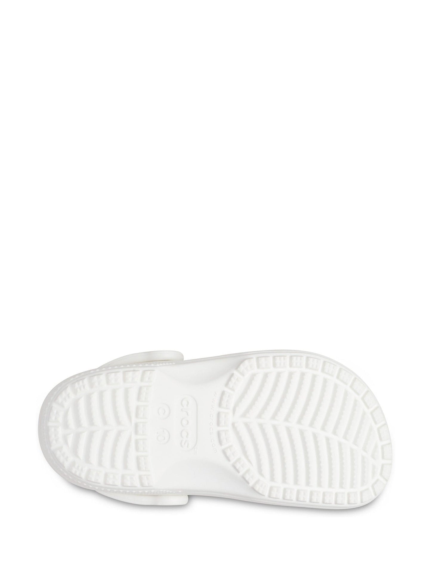 Crocs White Classic Toddler Clogs image 5