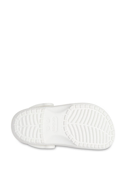 Crocs White Classic Toddler Clogs image 5
