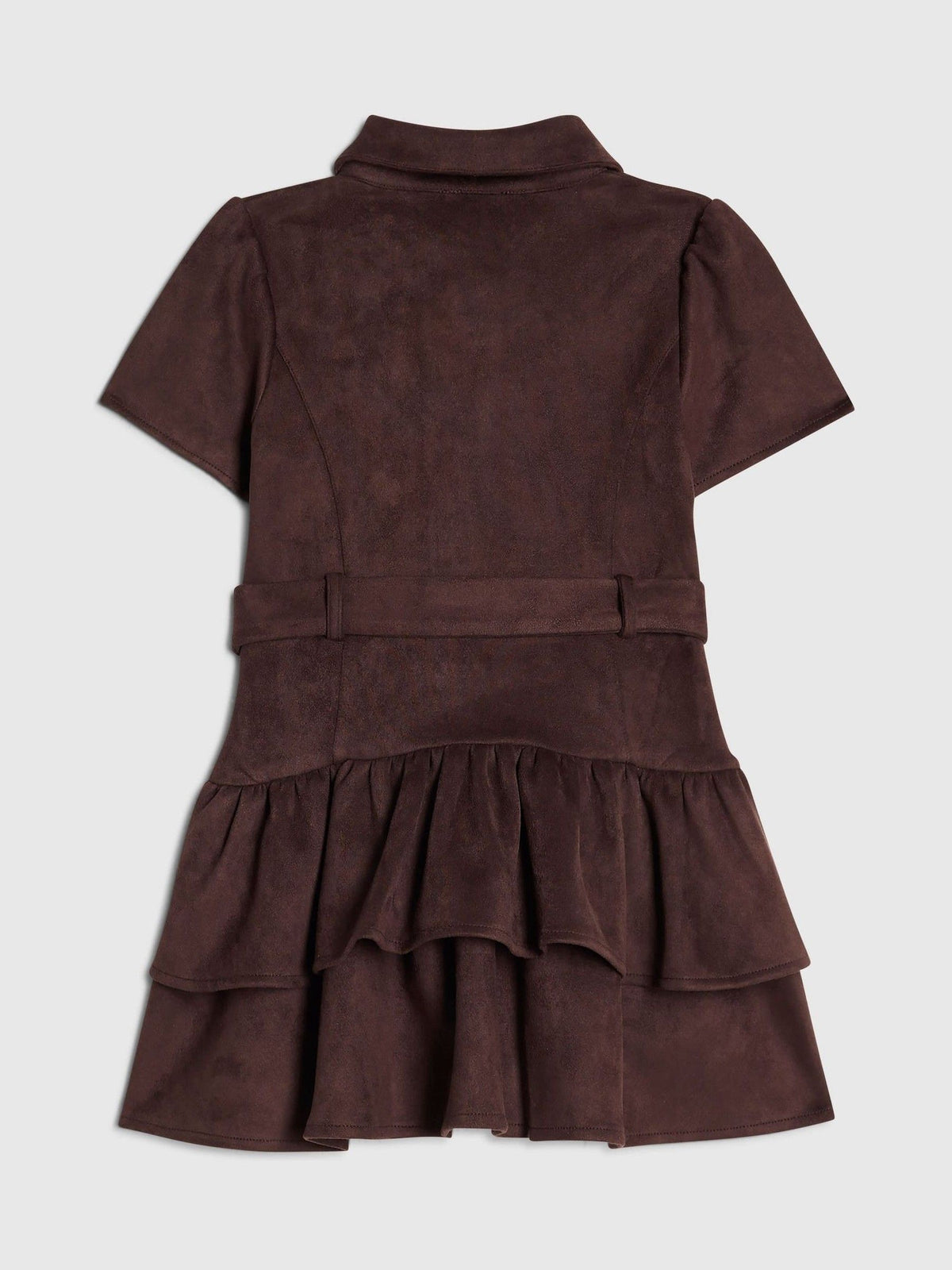 Dsiney Kidz - River Island Brown Suedette Prom Dress image 2