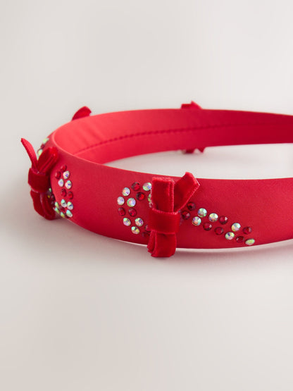 Red Candy Cane Aliceband - image 2