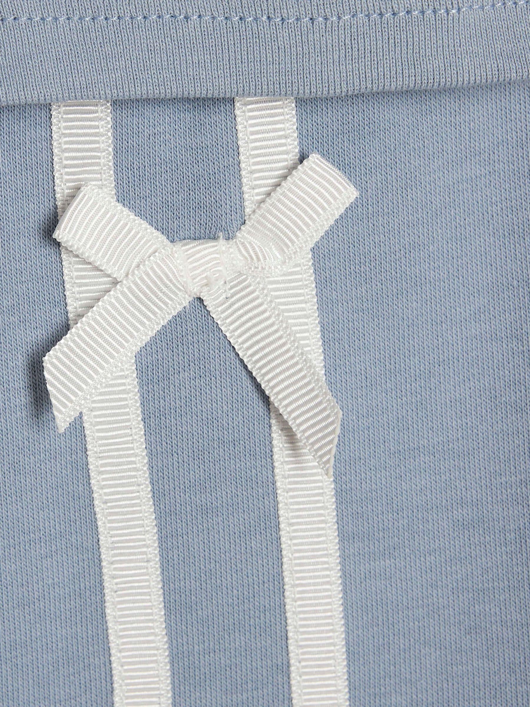 Dsiney Kidz - River Island Blue Bow Top & Wide Leg Joggers Set image 3