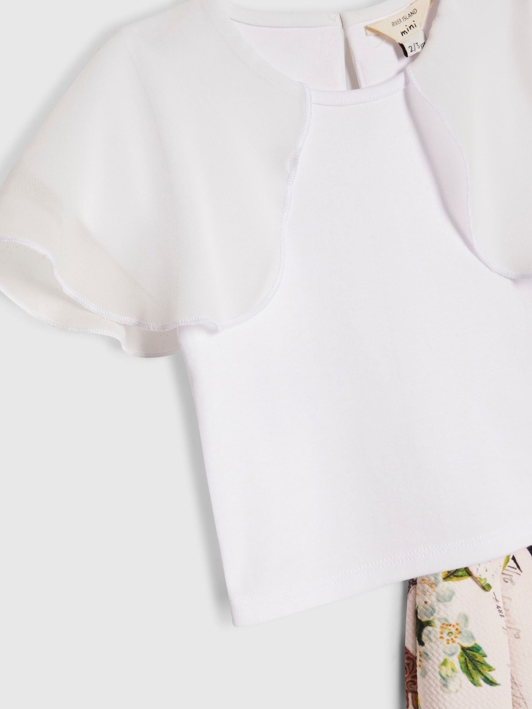 Dsiney Kidz - River Island Pink Poetcore Top & Skirt Set image 4