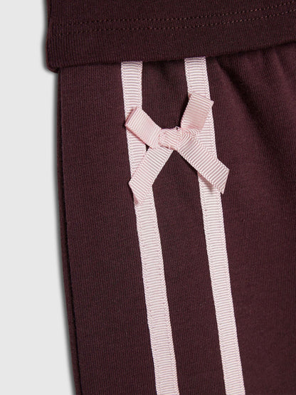 Dsiney Kidz - River Island Red Bow Top & Wide Leg Joggers Set image 5