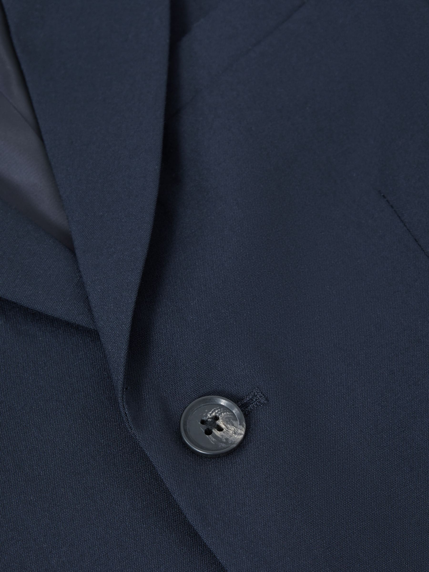 Reiss Navy Hope 3-9 yrs Wool Blend Single Breasted Blazer image 6