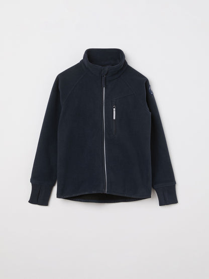 Dsiney Kidz - Polarn O. Pyret Light Blue Waterproof Fleece Jacket image 2