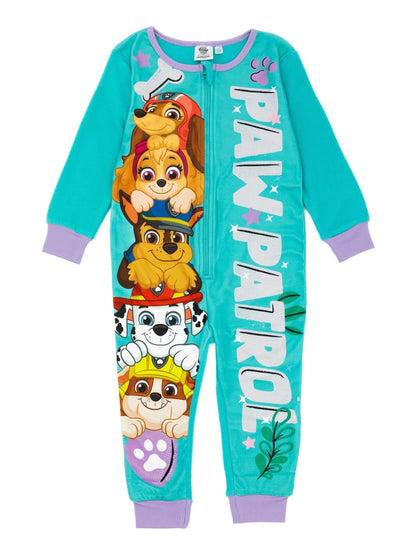 Dsiney Kidz - Vanilla Underground Blue Paw Patrol Fleece All-In-One image 1