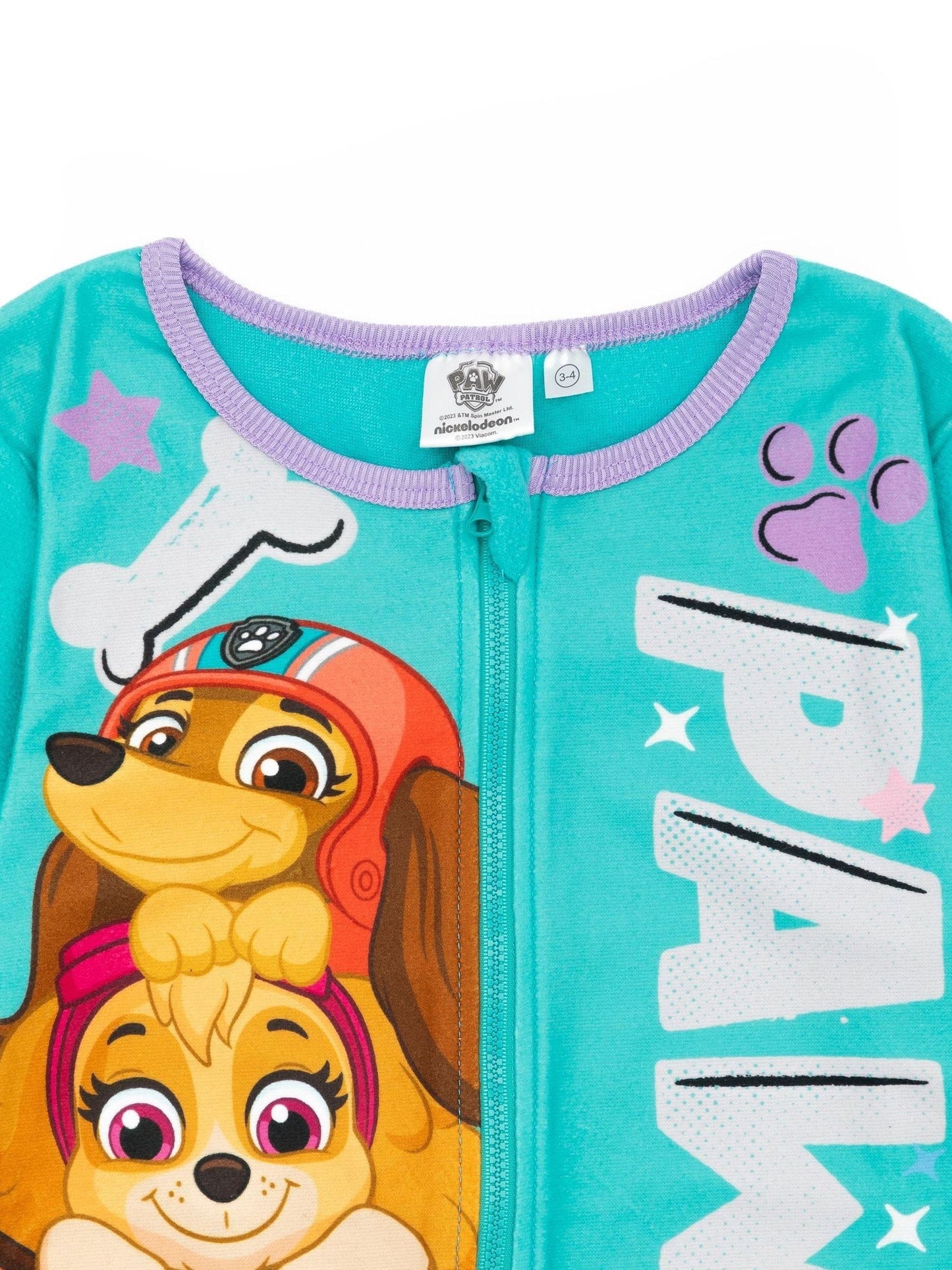 Dsiney Kidz - Vanilla Underground Blue Paw Patrol Fleece All-In-One image 2