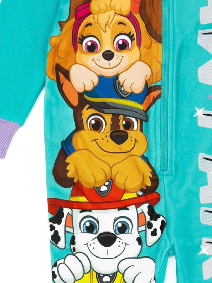 Dsiney Kidz - Vanilla Underground Blue Paw Patrol Fleece All-In-One image 4