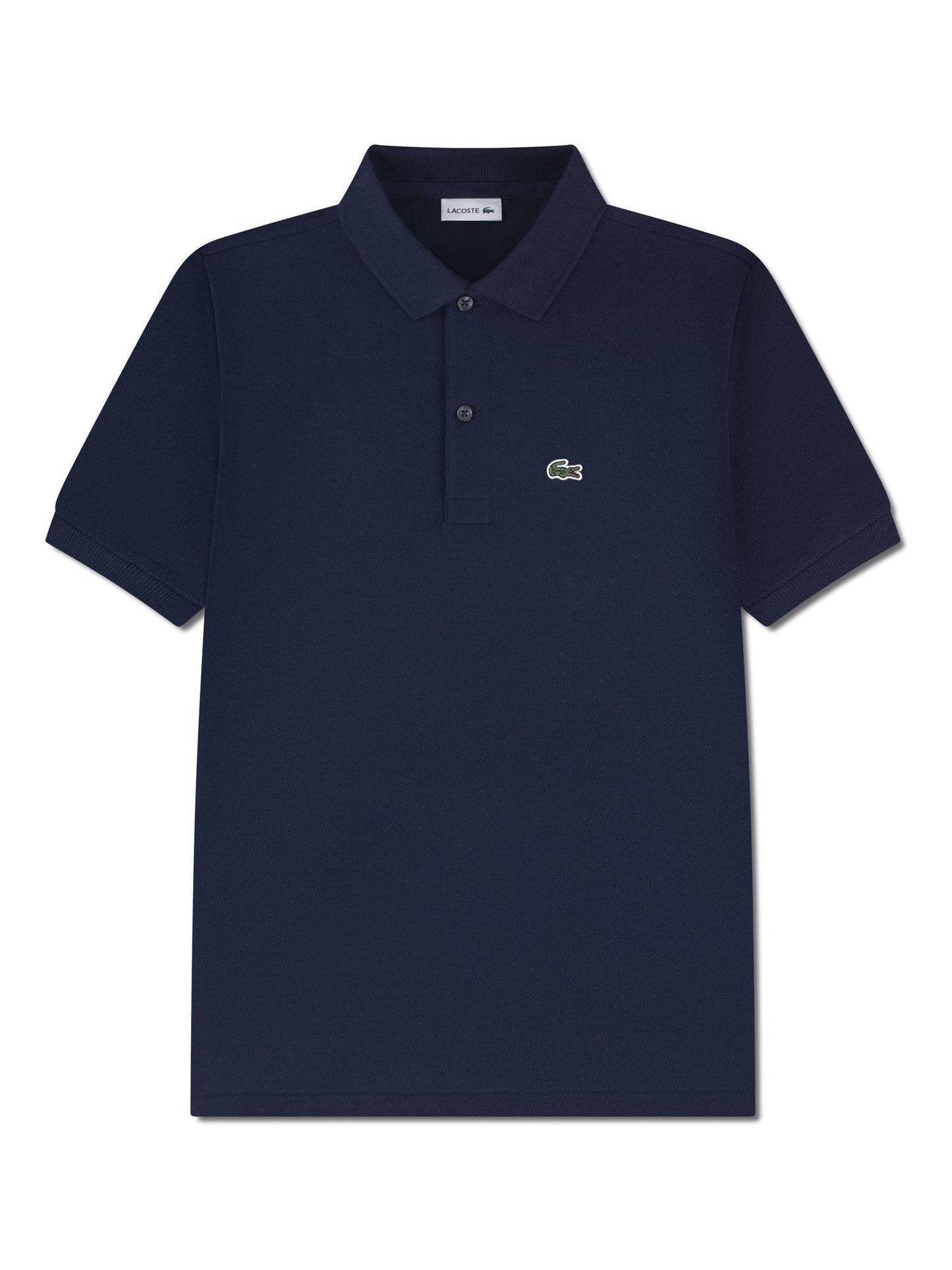 Dsiney Kidz - Lacoste Navy Blue Petit Pique Short Sleeve Polo Shirt image 5