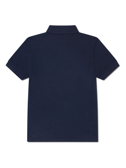 Dsiney Kidz - Lacoste Navy Blue Petit Pique Short Sleeve Polo Shirt image 6