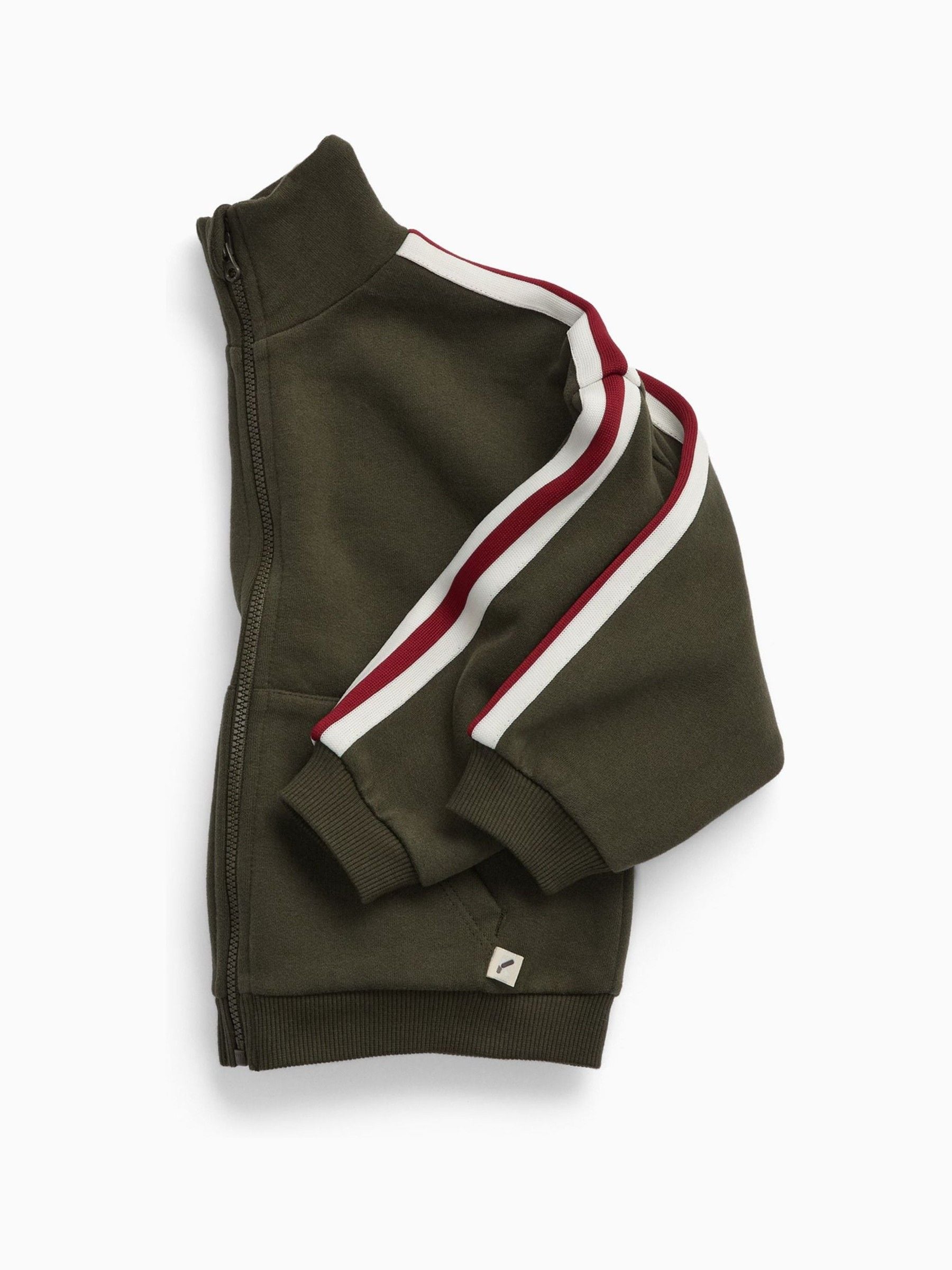 Dsiney Kidz - KIDLY by MORI Green Supersoft Zip Through Track Top image 3