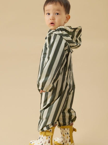 Dsiney Kidz - KIDLY by MORI Green Packaway Puddlesuit image 2