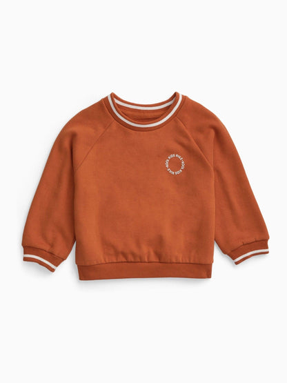Dsiney Kidz - KIDLY by MORI Orange Supersoft Jersey Sweatshirt image 1