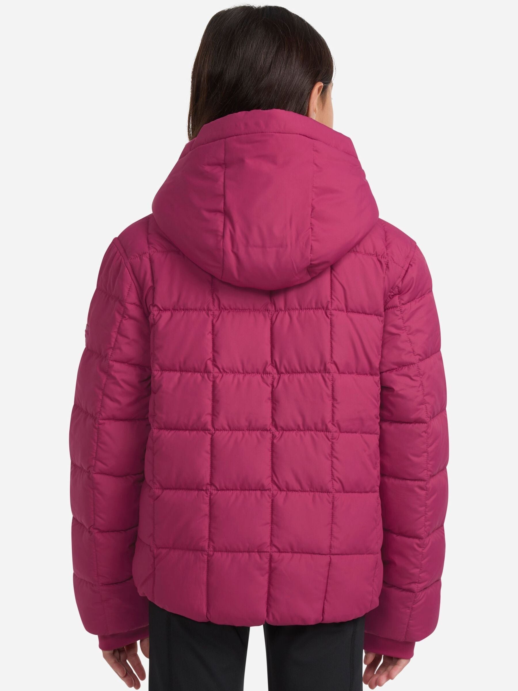 Dsiney Kidz - Abercrombie & Fitch Pink Midweight Puffer Jacket image 4