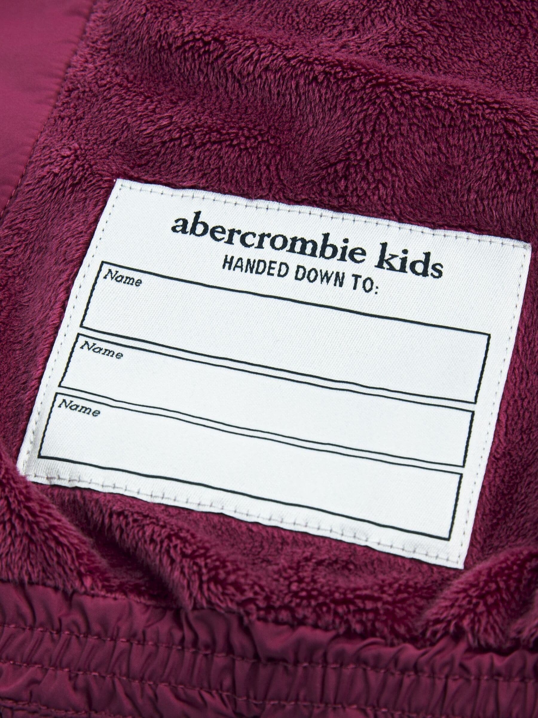Dsiney Kidz - Abercrombie & Fitch Pink Midweight Puffer Jacket image 5