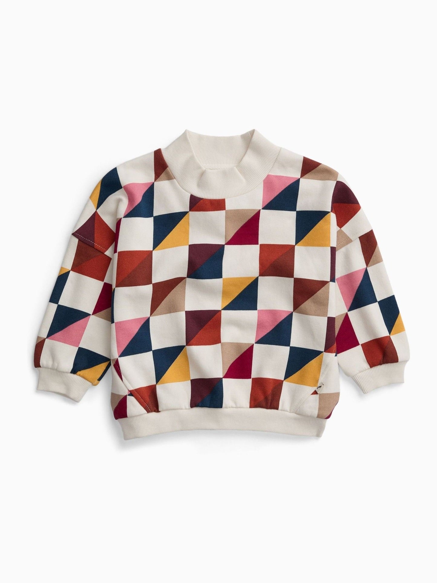 Dsiney Kidz - KIDLY by MORI Cream Supersoft All Over Print Sweatshirt image 2