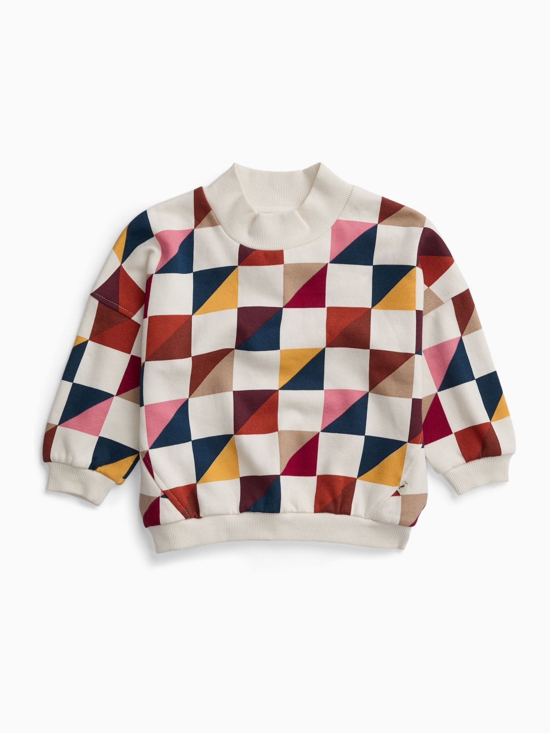 Dsiney Kidz - KIDLY by MORI Cream Supersoft All Over Print Sweatshirt image 2