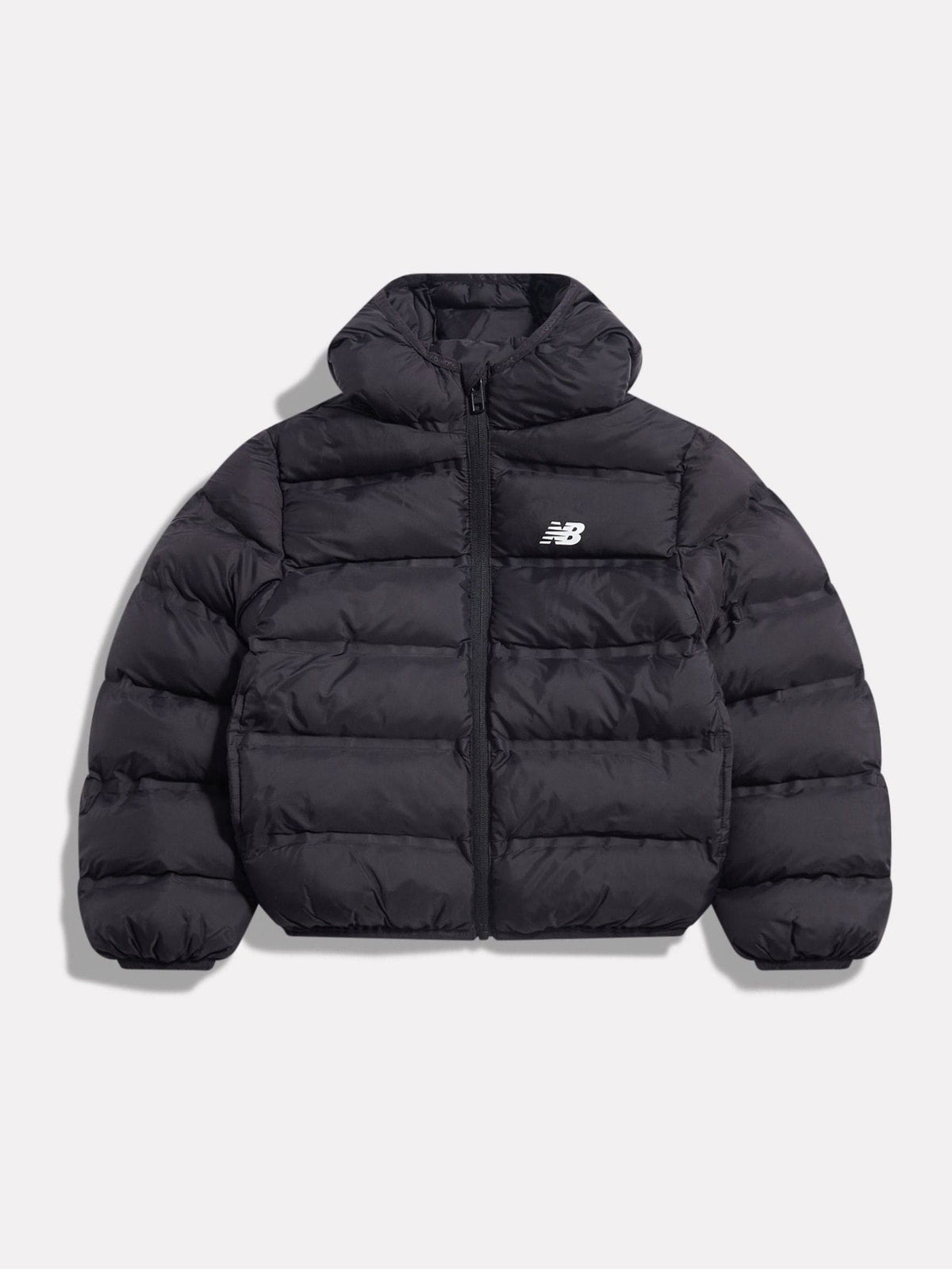 New Balance Black Bonded Quilted Jacket - image 1