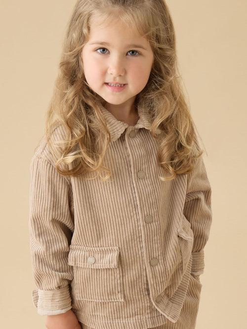 Dsiney Kidz - KIDLY by MORI Brown Supersoft Corduroy Jacket image 1