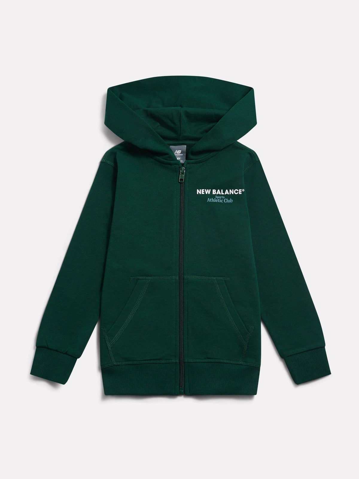 New Balance Green Sports Club Zip Hoodie - image 1