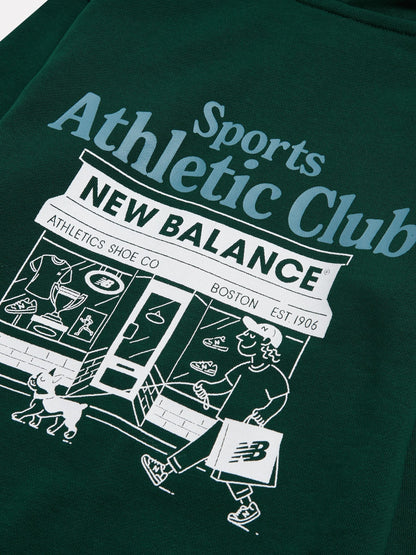 New Balance Green Sports Club Zip Hoodie - image 3